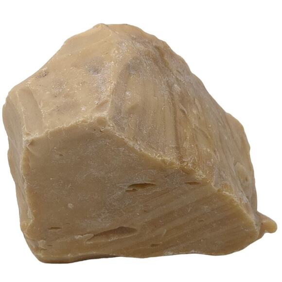 Carmel Chocolate Swirl Art Glass Cullet Layered Slag Glass #5XL159 - Picture 1 of 6